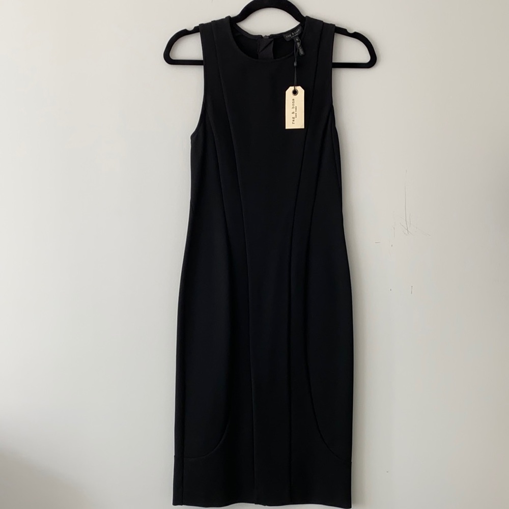 NWT Rag and bone black taryn dress